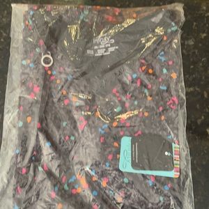 Infinity scrub top